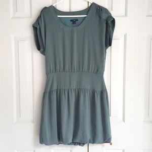 [NWT] GAP | Teal bubble hem Dress